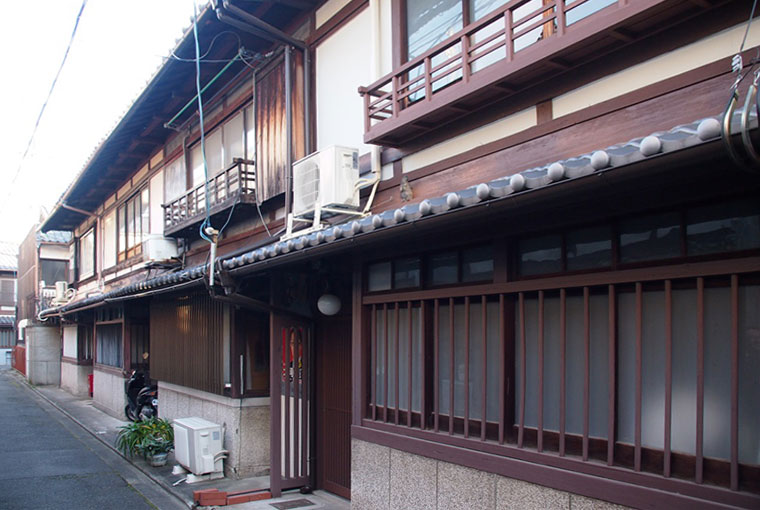 下柏野の路地 下柏野の路地